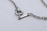 Tiffany & Co. 925 Sterling Silver Drop Necklace 17.8 Grams 20 Inch Eb1224lxzsa