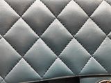 Chanel Medium Classic Double Flap Blue Quilted Leather Bag Do0825ixzxde