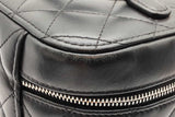 Chanel Quilted Black Leather Vanity Case Eb0626loxzde