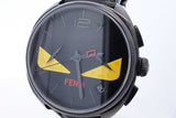 Fendi Monster Momento Bug 40mm Quartz Chronograph Watch Eb0326lrxde