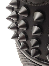 Christian Louboutin Louis Junior Spikes Black Suede Sneakers  Sz 40 Fw0426lcrdu