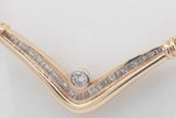 1.0cttw Diamond Pendant Necklace In 14k Yellow Gold 41.1 Grams Eb1025ixzsa
