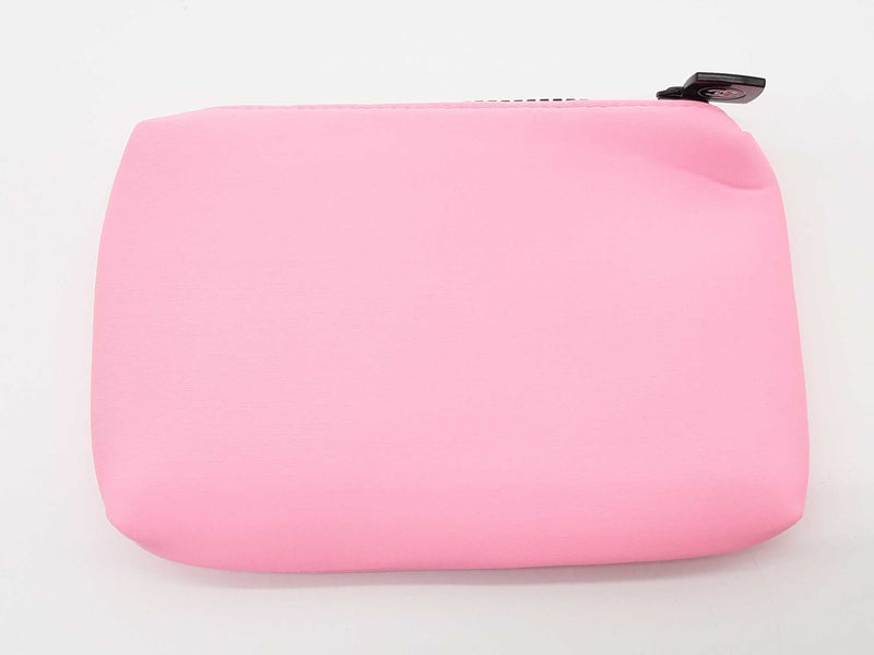 Chanel Vip Neon Pink Neoprene Cosmetic Bag Do0225oxde