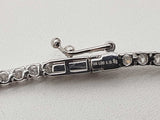 3.16 Cttw Lab Grown Diamonds 14k Wg 5.5g Tennis Bracelet 6.75 In Do0326llxzde