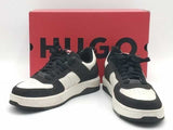Hugo Boss Factory Team Charcoal Gray Shoes Size 9 Aa0826pzsa