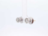 2.0 Cttw Diamond & 18k White Gold Stud Earrings 5 Grams Fw1124lrxdu