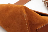 Alexander Mcqueen T Bar Sling Suede Crossbody Bag Eb0326srxde