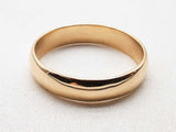 10k Yellow Gold 6.6g Band Ring Size 15 Do1224oixde