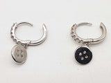 0.50 Cttw Lab Grown Diamonds 0.925 Silver 3.2g Dangle Earrings Do0525srde
