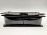 Chanel Boy Bag Black Quilted Patent Leather Shoulder Bag Do1124pxzxde