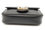 Gucci Matelasse Chevron Quilted Leather Marmont Mini Shoulder Bag Eb0624wrxsa