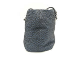 Chanel Deauville 2-way Blue And Black Raffia Tote Bag Sd0925lzxzsa