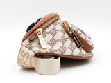 Michael Kors Erin Extra Small Waist Bag In Logo Jacquard Fw0826prdu