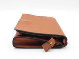 Tory Burch Emerson Convertible Crossbody In Brown Saffiano Leather Fw1025rrdu