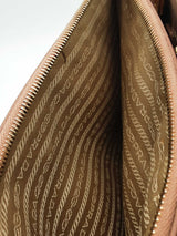 Prada Galleria Pink Saffiano Leather Tote Bag Eb0126wrxsa