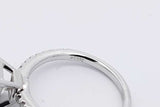1.18cttw Diamond Ring In Platinum 4.5 Grams Size 5.25 Eb0126oxxzsa