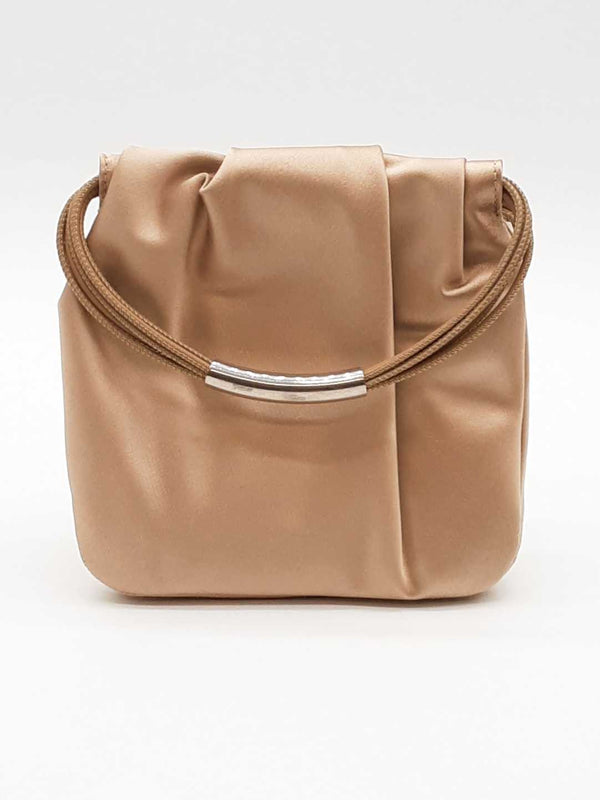 Yves Saint Laurent Satin Mini Pochon Top Handle Bag Eb1125rxzde