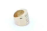 1.8cttw Diamond Ring In 14k Yellow Gold 25.9 Grams Size 6 Eb0926oxxzsa