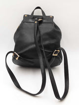 Mcm Black Leather Backpack Eb0726lcrdu