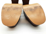 Gucci Horsebit Black Leather Platform Loafers Size 40 Eb0326wwrde