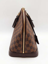 Louis Vuitton Alma Damier Ebene Hand Bag Sd0525ecrde