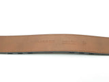 Burberry Horseferry Signature Check Canvas Leather Belt Size 75/30 Do0724rxde