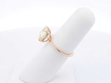 3.38 Cttw Old Mine Diamond & 14k Gold Ring & Cert 2.6 Grams Size 6 Fw0725rzxzdu