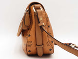 Mcm Visetos Saddle Bag Brown Aa0826lrzsa
