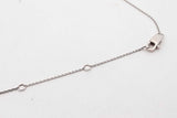 2.52cttw Lab Grown Pear Shaped Diamond Pendant Necklace 14k Gold 3.3g Eb826crxsa
