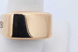 Tiffany & Co. Makers 18k Yellow Gold Signet Ring 24 Grams Size 9 Eb0726lrxzde