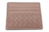Bottega Venetta Intreciatto Leather Card Case Wallet Eb1026crsa