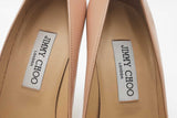 Jimmy Choo Nude Patent Leather Pumps Size 39.5 Eb0726rxsa