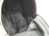 Fendi Monster Gray Leather Faux Fur Mini Backpack Pouch Bag Charm Do0925lrxde