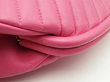 Chanel Timeless Pink Quilted Leather Clutch Eb0424exzsa