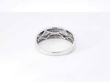 0.85 Ctw Channel-set Diamond & 10k Gold Wedding Band 4.2g Size 10.75 Fw0426wxzdu