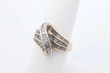1.58ctw Diamond Ring In 14k Yellow Gold 5.1 Grams Size 7 Eb1025pxzdu