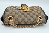 Gucci Monogram Canvas Marmont Shoulder Bag Eb1024pxzdu