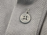 Moncler Logo Patch Slate Blue Polo Shirt Size L Do0926rxde