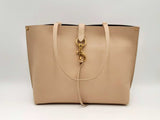 Rebecca Minkoff Megan Leather Tote Bag In Stone Fw1024rxsa