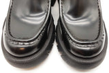 Gucci Magnum Black Leather Horsebit Platform Loafers Size 39.5 Eb0326oirde