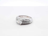 2.13 Cttw Diamond & 14k Gold Cluster Ring 5.7 Grams Size 7.25 Fw0925lprxdu