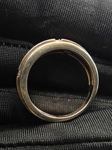 0.27 Cttw Diamond Wedding Band In 10k Yellow Gold 5.5 Grams Size 7.5 Fw0526ocrdu