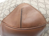Gucci 309618 Tan Gg Supreme Coated Canvas Hobo Shoulder Bag Do0825lxzde