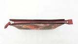 Gucci Blooms Cosmetic Pouch In Gg Supreme & Dry Rose Coated Canvas Fw1125orzdu