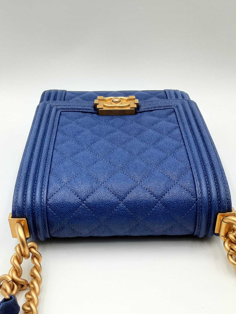 Chanel Caviar Quilted North South Boy Bag Eb0724lerxdu