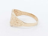 10k Yellow Gold 2.1 Grams Nugget Ring Size 8 Aa0926lwzsa