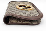 Gucci Monogram Supreme Canvas Blondie Crossbody Bag Eb0726ixzdu