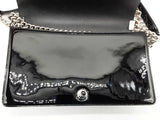 Chanel Boy Bag Black Quilted Patent Leather Shoulder Bag Do1124pxzxde