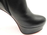Christian Louboutin Bianca Ankle Boots In Black Leather Size Eu 36 Fw1225lordu