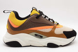 Christian Dior B22 Ebony Yellow Camel Technical Mesh Sneakers Size 42 Eb526lxzsa